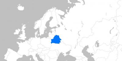 Landkarte von Belarus Europa